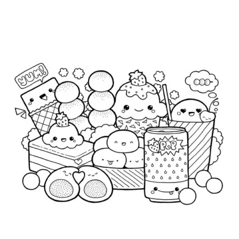 Ảnh chibi không màu – nền tảng hoàn hảo để bạn tự do sáng tạo!