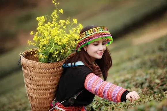 Vẻ đẹp truyền thống trong từng khoảnh khắc ảnh gái dân tộc