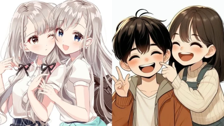 100 Ảnh Avatar Đôi Chibi Cute: Biểu Tượng Tình Yêu Ngọt Ngào Nhất
