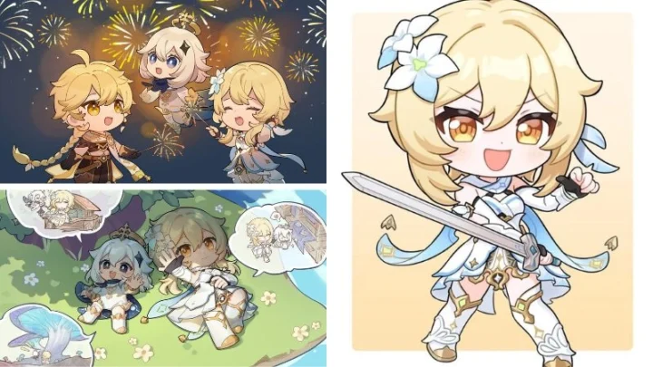 100 Ảnh Lumine Chibi Đẹp Nhất: Biểu Tượng Nghệ Thuật Đầy Sáng Tạo