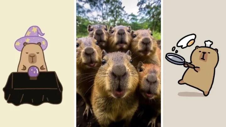 100 Ảnh Capybara Meme Độc Đáo: Biểu Tượng Sống Chill Toàn Cầu