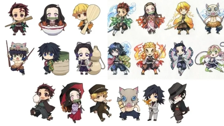 100 Ảnh Thanh Gươm Diệt Quỷ Chibi Đáng Yêu và Độc Đáo Nhất