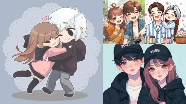 100 Ảnh Chibi Đôi Dễ Thương, Độc Đáo Cho Tình Yêu Thêm Ngọt Ngào