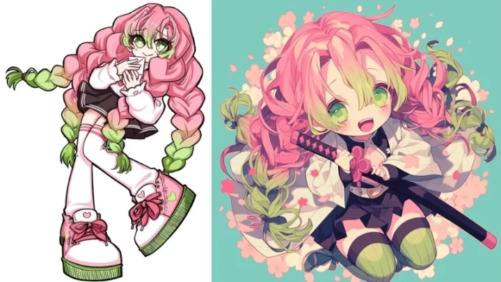 100 Ảnh Mitsuri Chibi Dễ Thương Và Đáng Yêu Nhất Hiện Nay
