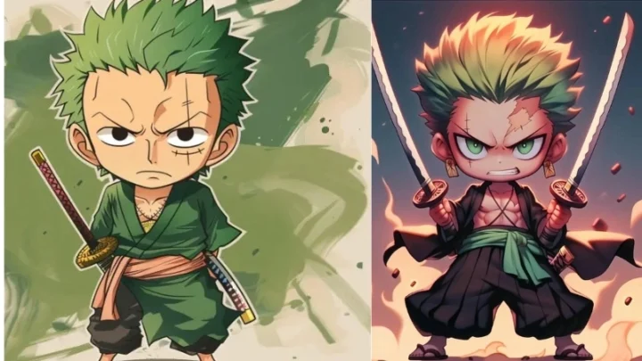 100 Ảnh Zoro Chibi Dễ Thương Ngầu Nhất Thế Giới