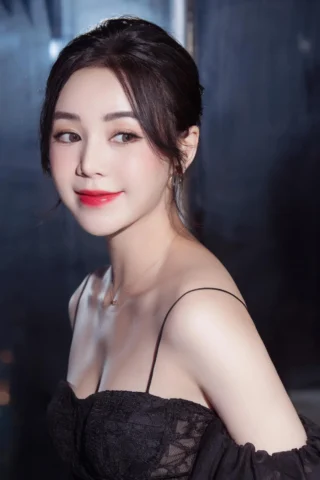 Quỳnh Kool với nét mặt dịu dàng, đôi mắt hút hồn