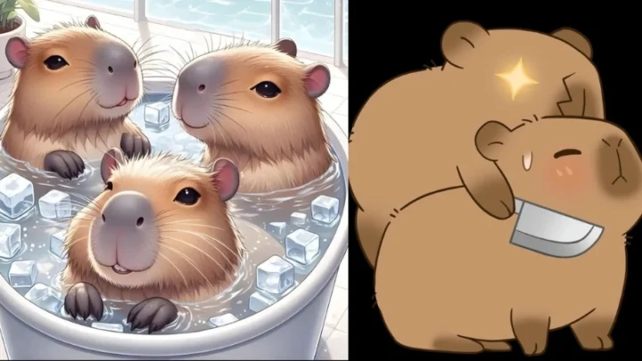 100 Ảnh Capybara Chibi Dễ Thương Nhất Để Ngắm Và Tải Về