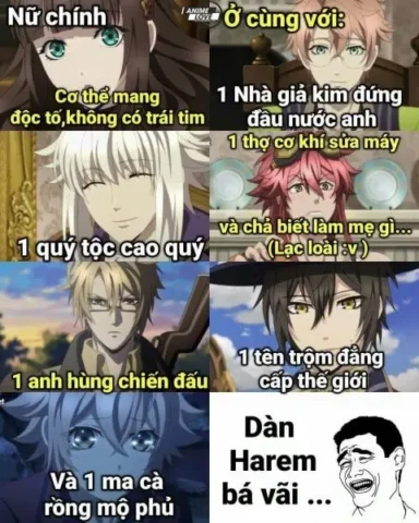 Khám phá những bức ảnh anime hài hước nhất, đảm bảo làm bạn bật cười!