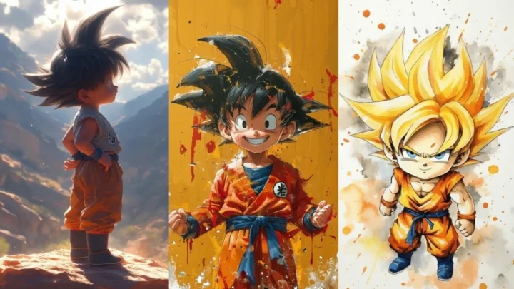 100 Ảnh Goku Chibi Dễ Thương và Ngầu Nhất Mọi Phiên Bản