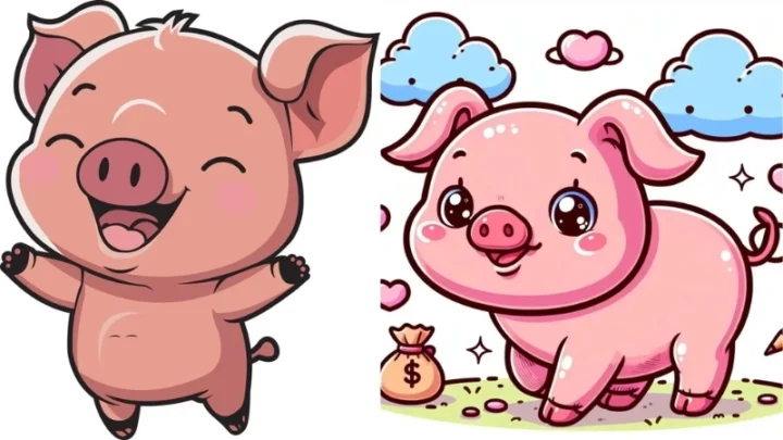 100 Ảnh Heo Cute Chibi Đẹp Nhất Thế Giới Đáng Yêu Vô Cùng