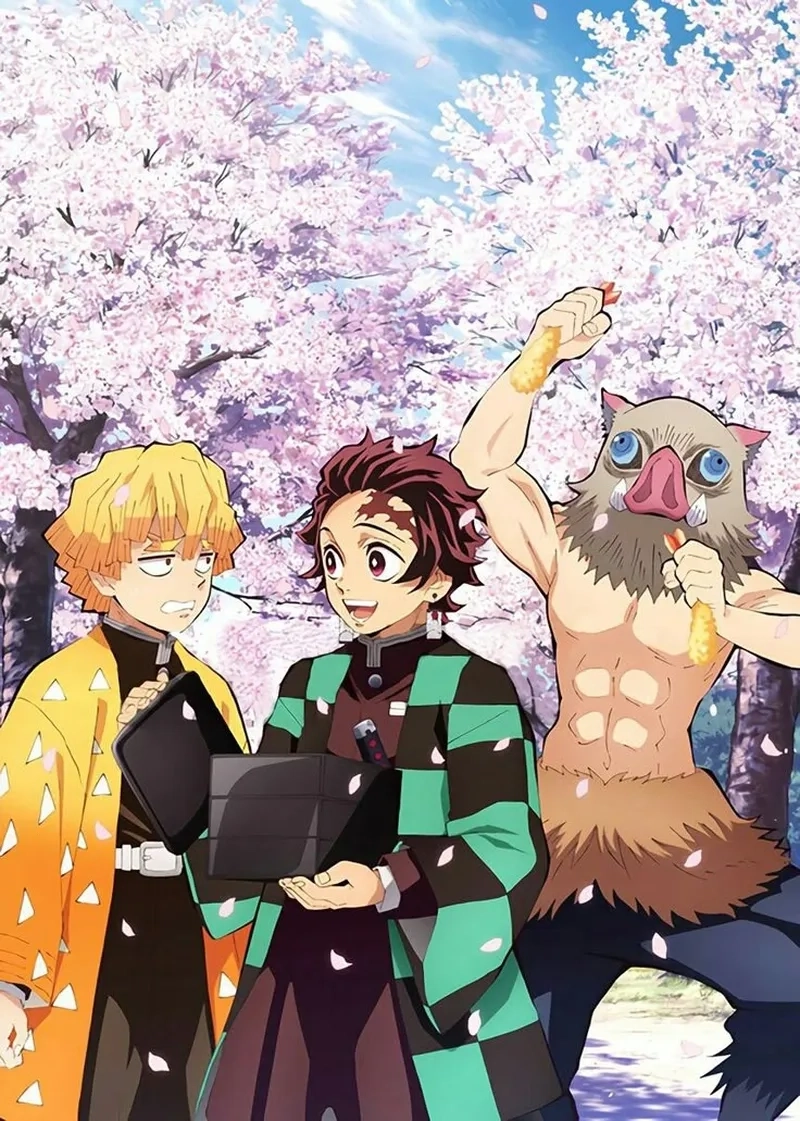 inosuke-29 Bộ ba hài hước Tanjiro Zenitsu Inosuke