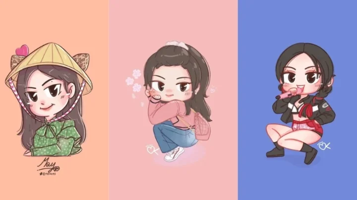 100 Ảnh Jennie Chibi Đáng Yêu Nhất Toàn Cầu Cập Nhật Liên Tục