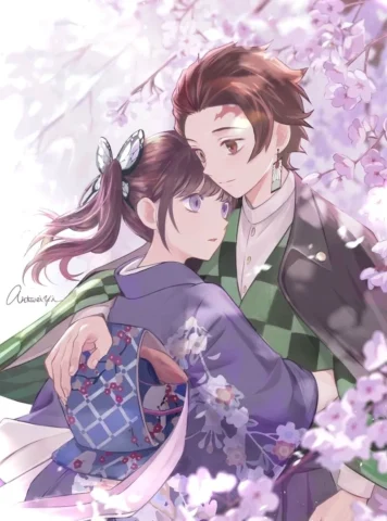 kanao-18 Fan art cảm động giữa Tanjiro Kanao