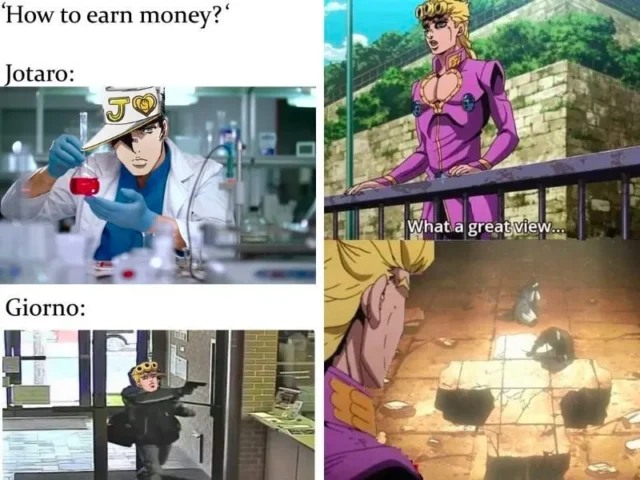 Meme Jojo hài hước