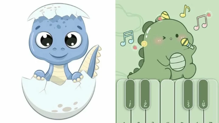 100 Ảnh Khủng Long Chibi Đáng Yêu Nhất Thế Giới Hiện Nay