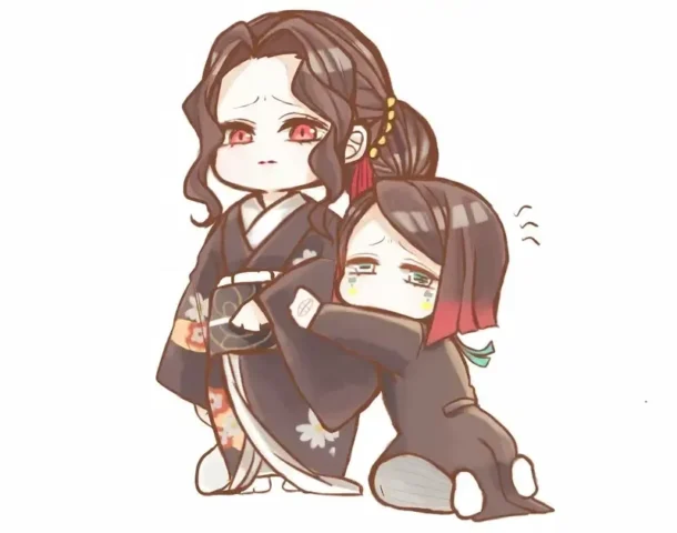 muzan-chibi-13 Muzan 2nd form hình dạng chuyển hóa đỉnh cao