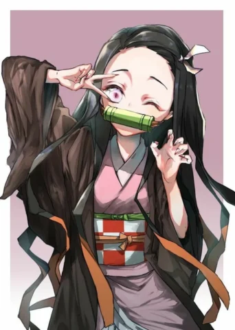 nezuko-10 Đắm chìm trong thế giới anime Nezuko huyền ảo