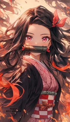 nezuko-19 Tổng hợp những khoảnh khắc Nezuko Kamado cute