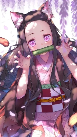nezuko-21 Học cách vẽ Nezuko cute dễ dàng tại nhà