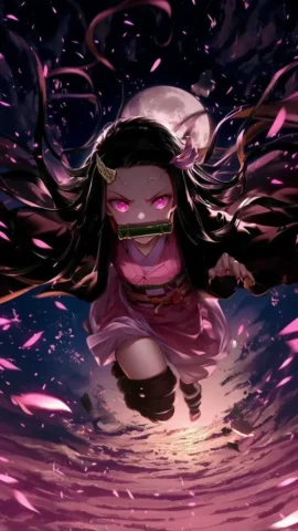 nezuko-24 Đắm chìm trong loạt Nezuko cute pic cực phẩm