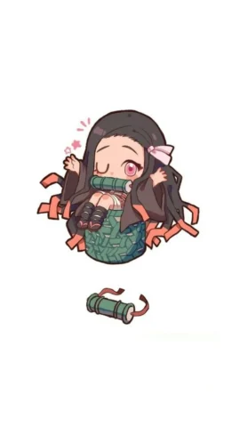 nezuko-28 Bộ sưu tập ảnh Kamado Nezuko chibi độc quyền