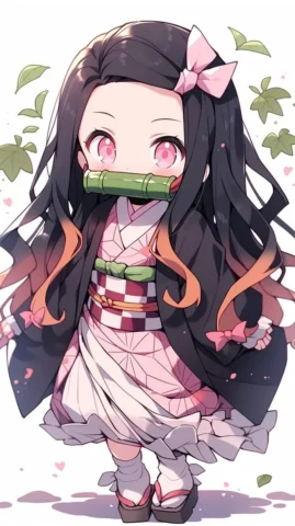 nezuko-29 Tải ngay bộ ảnh Nezuko chibi siêu đáng yêu