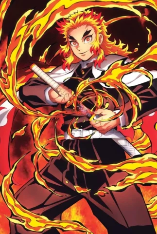 rengoku-16 Khoảnh khắc bất tử trong Rengoku Demon Slayer