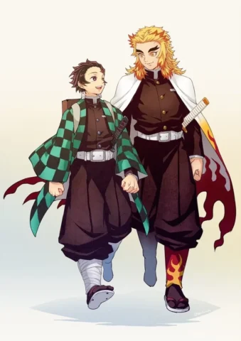 rengoku-26 Ký ức cháy bỏng cùng Rengoku x Tanjiro