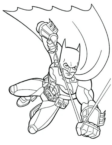 100 Ảnh Tranh Tô Màu Batman Độc Đáo Giúp Bé Sáng Tạo