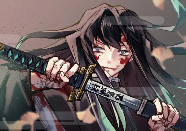 Avatar Muichirou mang đến vẻ đẹp bí ẩn và cuốn hút đậm chất anime.