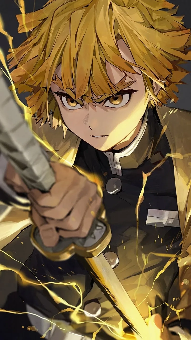 zenitsu-02 Thưởng thức bộ sưu tập cực đẹp từ ảnh Kimetsu Yaiba Zenitsu