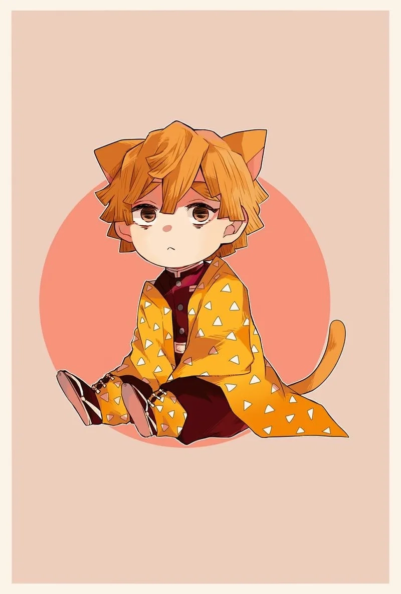 zenitsu-13 Chiêm ngưỡng vẻ đáng yêu của Zenitsu cute